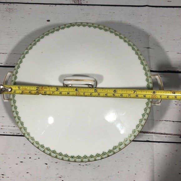 MZ Austria Habsburg China Covered Round Dish - Picture 10 of 10